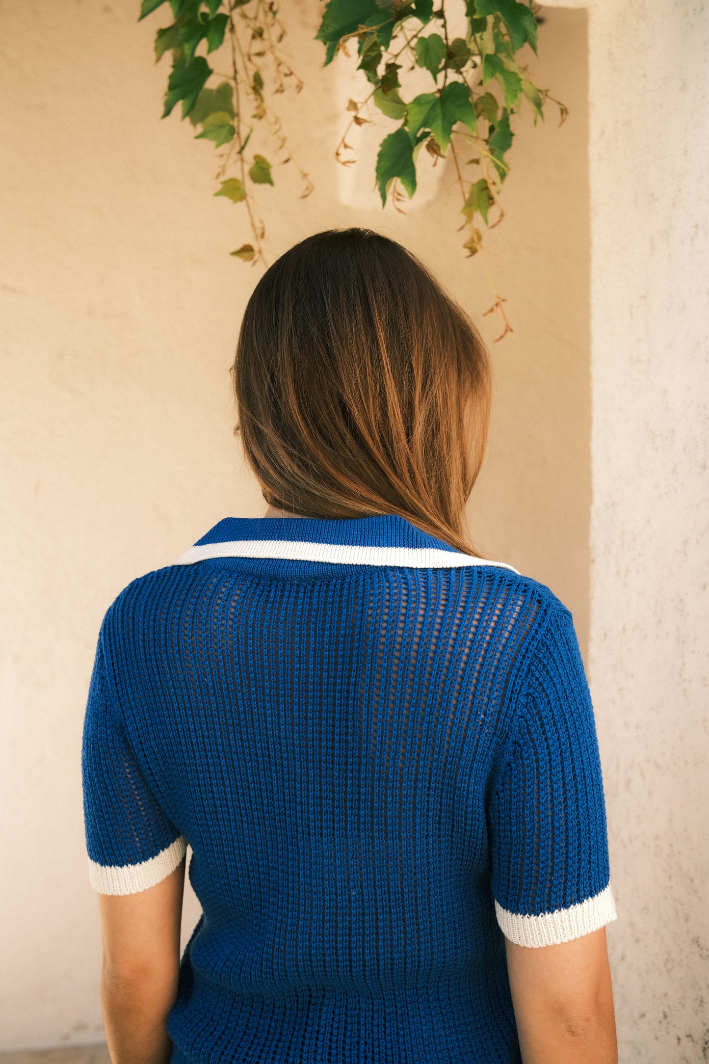 GILET VITTORIA BLEU