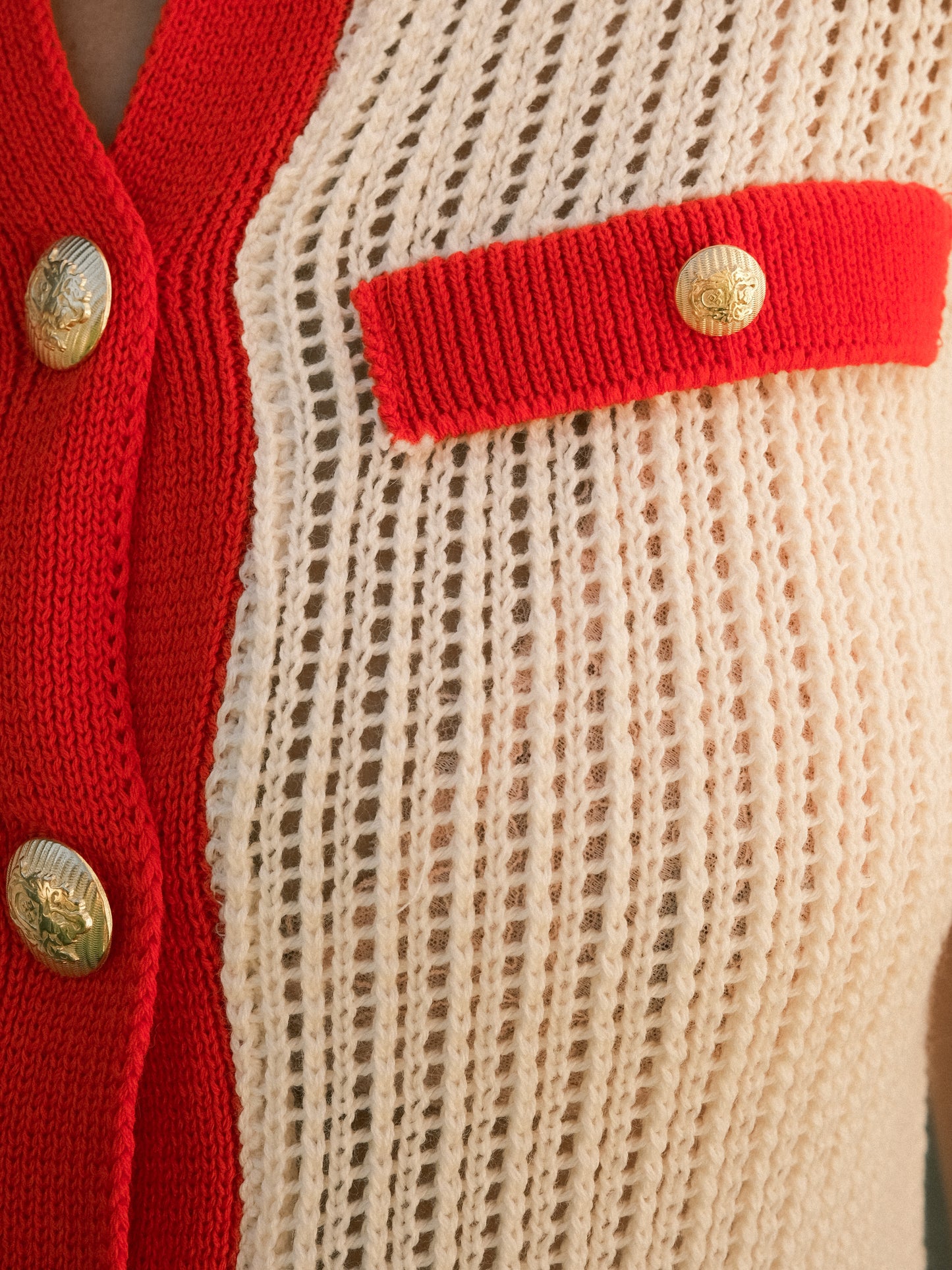 GILET VITTORIA Ecru