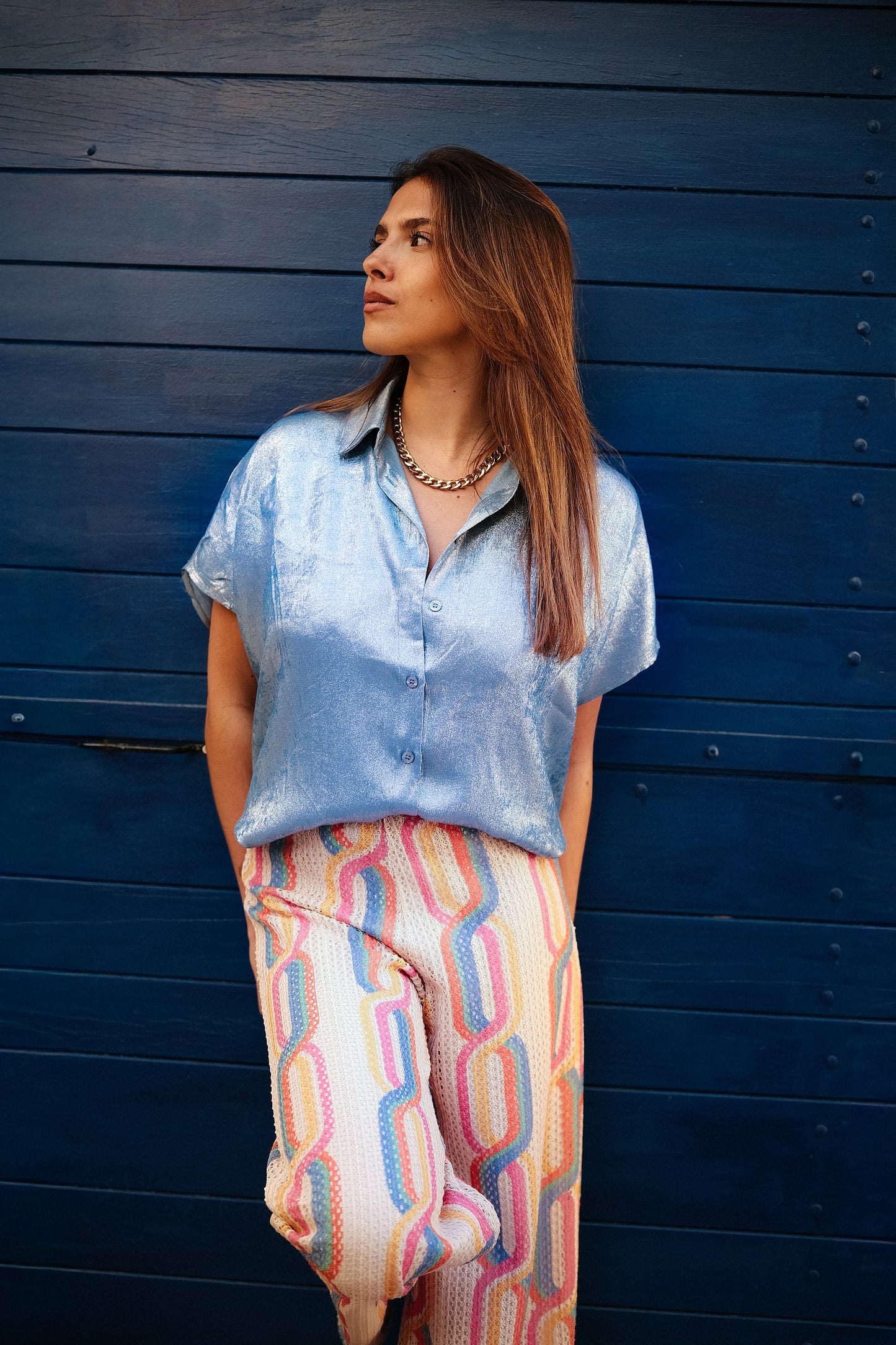 CHEMISE BELLA BLEU
